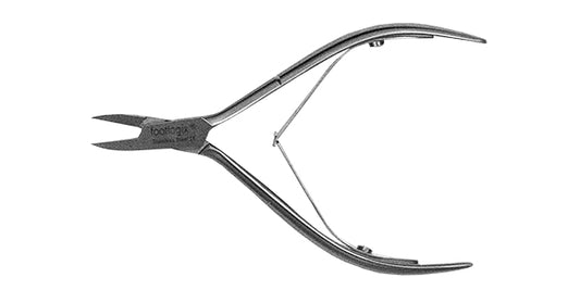 Flat Edge Nail Nipper with Double Spring